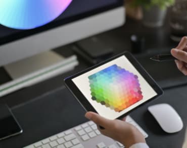 процесс работы дизайнера